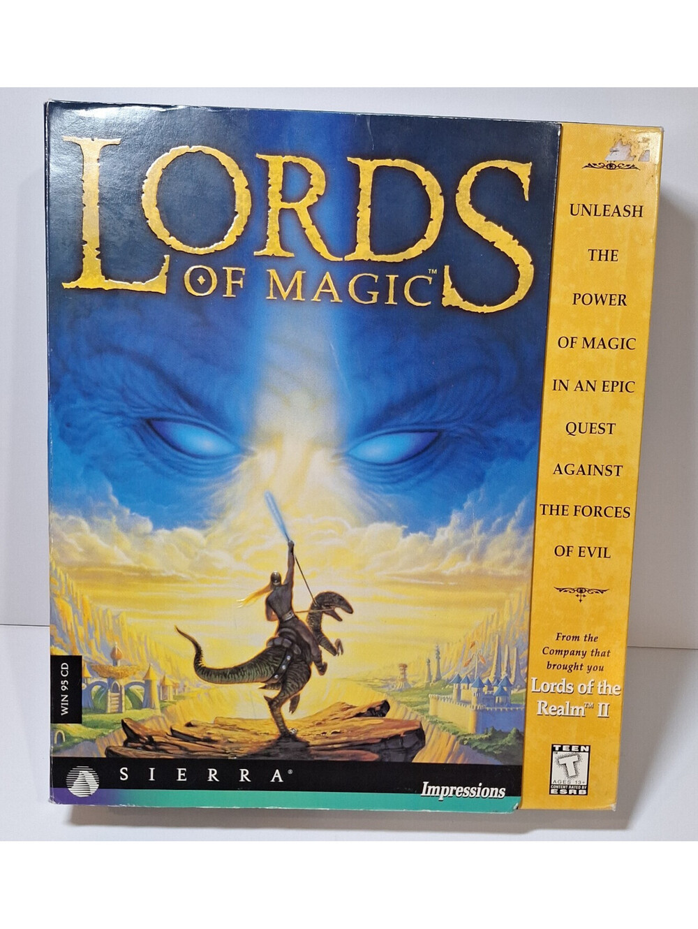 LORDS OF MAGIC Computer Game PC CD-ROM Sierra 1997 Big Box SEALED